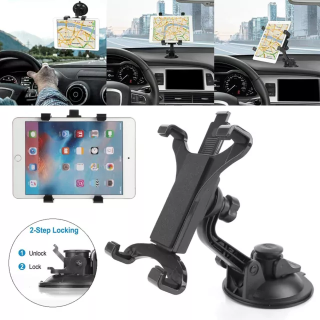 Car windshield Mount Holder Stand For Samsung Galaxy Tab A9/A8/A7/A7 Lite Tablet