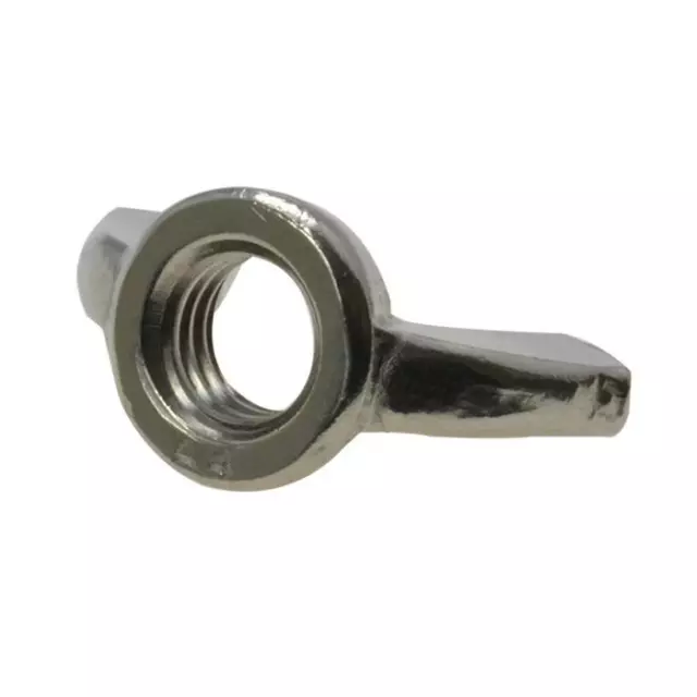 Wing Nut M4 (4mm) Metric Coarse Marine Grade Stainless Steel G316 ANSI B18.7 3