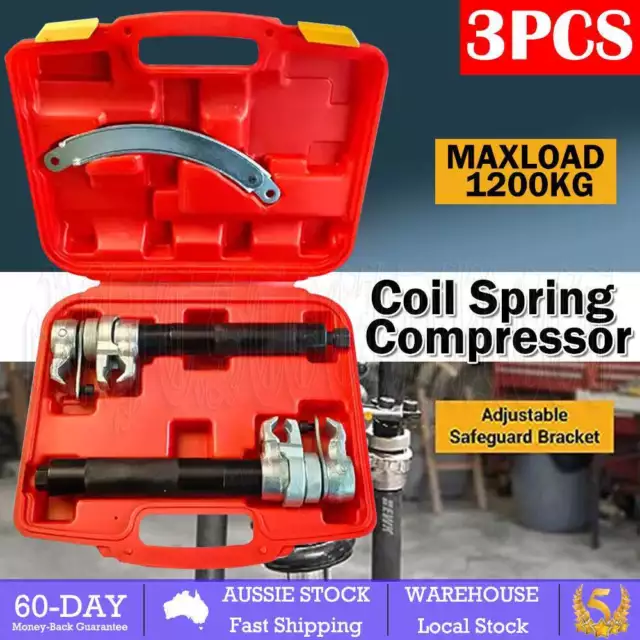 Heavy Duty Coil Spring Compressor Hook Strut Clamp Suspension Car Auto Tools Set