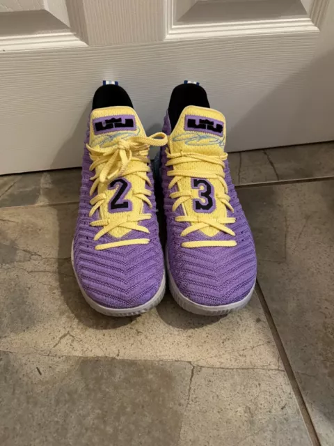 Nike LeBron 16 Lakers Heritage Size 10