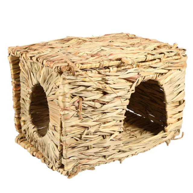 Delicate Adorable Natural Hand-made Cubby House Hamster Bunny Rabbit