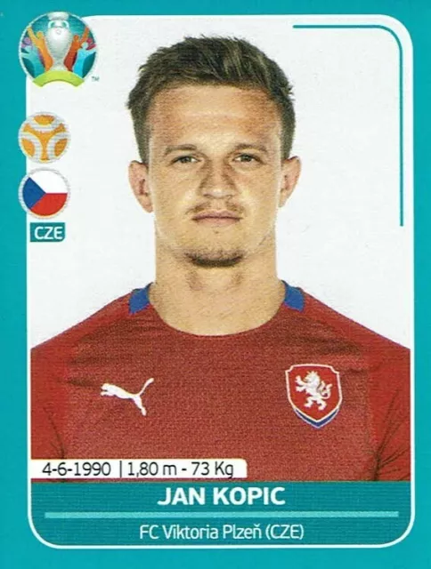 Panini Euro Em 2020 Preview Adesivo Ceco Repubblica Cze 22 Jan Kopic