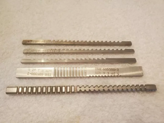 Dumont Broach Set of 5 - Keyway, .06334-A, BR94522, 2BR 605380-2