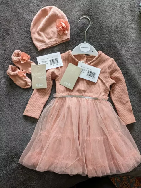 mamas papas baby dress 6-9 month size