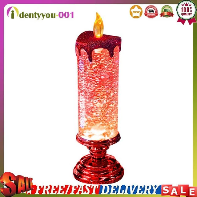 Luces nocturnas LED de degradado de 7 colores para comedor en casa (rojo)