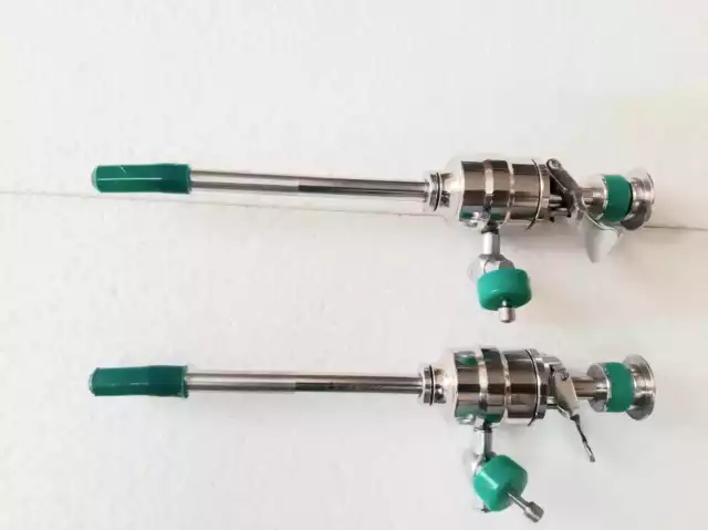 2pc Trocar Canule 3mm Laparoscopique Endoscopie Instruments Chirurgicaux