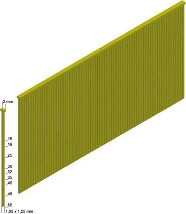 PREBENA Stauchkopfnägel J35 verzinkt geharzt VE5000