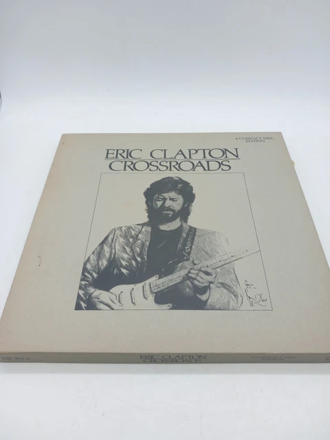 ERIC CLAPTON: CROSSROADS - 4 CD Box Set with inlay booklet