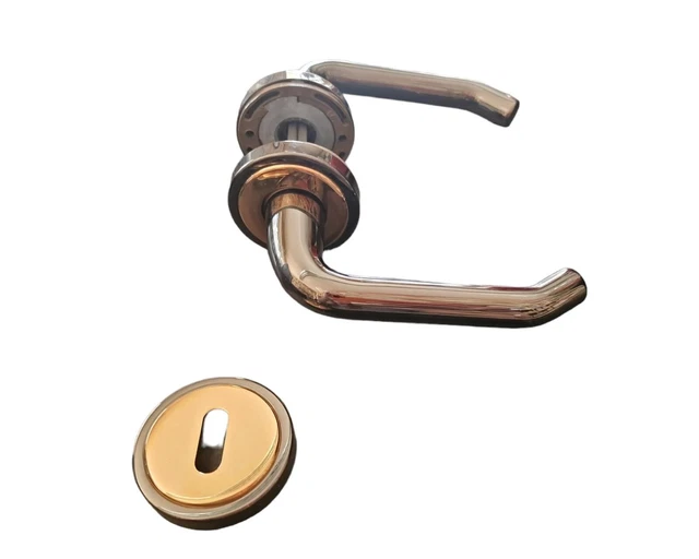 Maniglia Per Porte Hoppe Milano - Design Moderno In Alluminio Satinato Bronzo