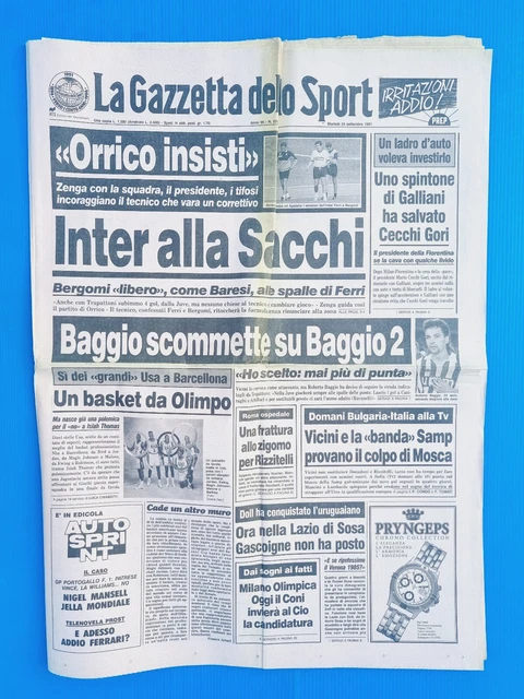 JUVENTUS GIANLUCA VIALLI-ROBERTO BAGGIO-Maxi Poster 1994 Forza TORINO