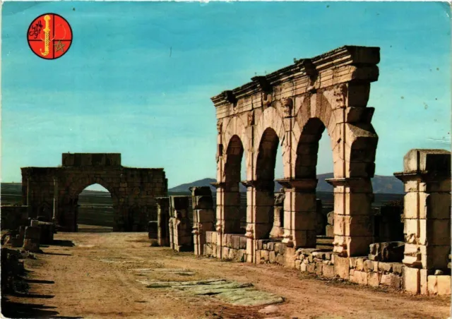 CPM AK Volubilis- Portique et Arc de Triomphe vus du decumanus MAROC (881332)
