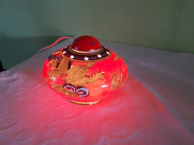 Alte Duftöl-Lampe Duftlampe Rauchverzehrer chinesisch japanisch asiatisch Drache
