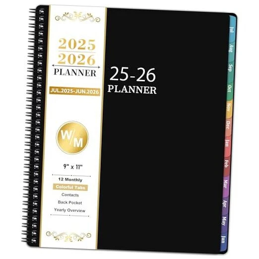 Academic Planner 2025-2026 - Monthly & Weekly Student Teacher Planner, July 2025 To June 2026, A5 Size - View #7