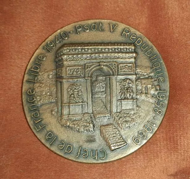 Belle Médaille en Bronze - Charles De GAULLE