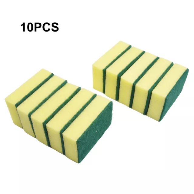 10??Sponge Scourers Professional Large Heavy Duty Catering Washing Scouring Pads