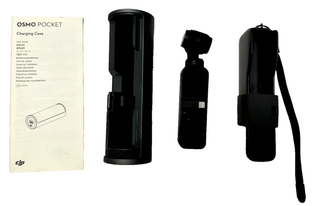 DJI OSMO Pocket Handheld 3-Axis Gimbal Stabilizer Camera OT110, Charging Case,