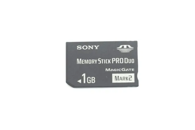Official Sony 1GB Memory Stick Pro Duo MS Card for Sony Old Camera/DV/PSP