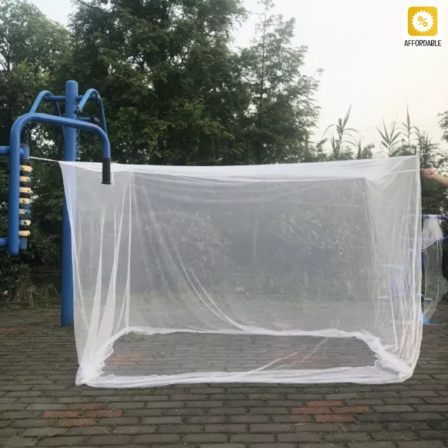 Camping Mosquito Net Large White Outdoor Storage Bag Insect Tent Mosquito Net