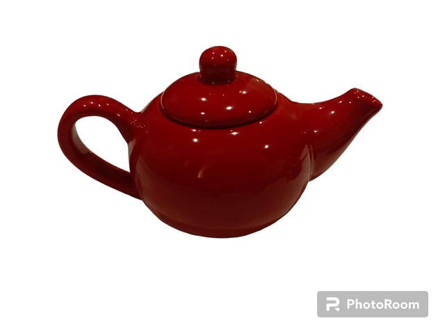 Marks And Spencer Red Tea Pot For One