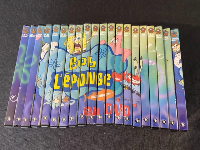 Lot de 12 breloques de chaussures Bob l'éponge, motif dessin animé