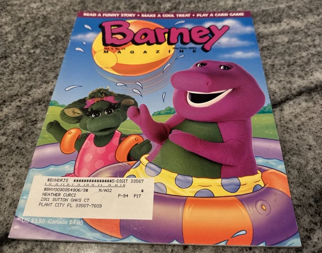 VTG BARNEY MAGAZINE, Vol 5 No.24 May/June 2001 Complete £45.00 ...