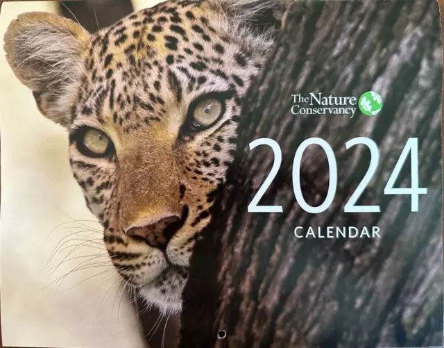 2024 WALL CALENDAR The Nature Conservancy Wild Animals Nature All for