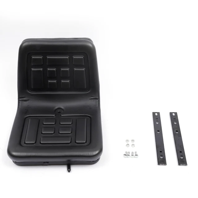 Universal-Fahrersitz Schwarz - Für Traktor, Stapler & Baumaschinen