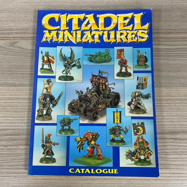 Citadel Miniaturen Katalog Teil Eins Blau Warhammer Fantasy 40K Lotr 1991