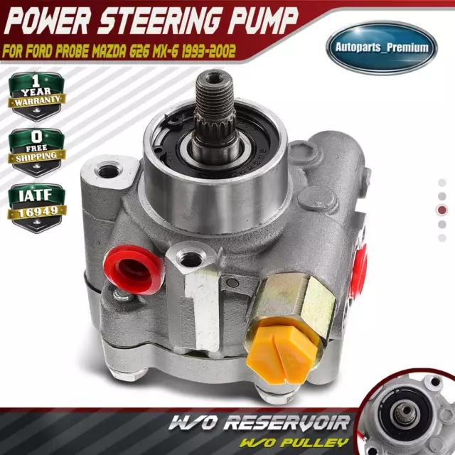 Power Steering Pump for Ford Probe 1993-1997 Mazda MX-6 Millenia 626 2.0L 2.5L