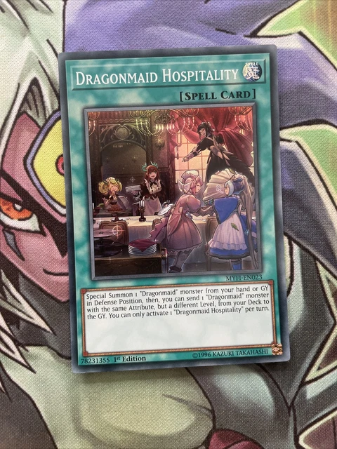 Yu-Gi-Oh! Laundry Dragonmaid - MYFI-EN016 - Super Rare - 1st Edition Sammelkarte