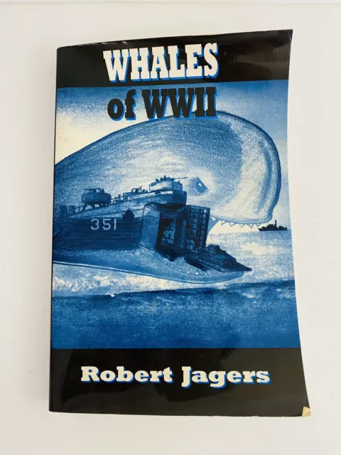Whales of WWII Robert Jagers Paperback Signed by Author & Authors Business Card