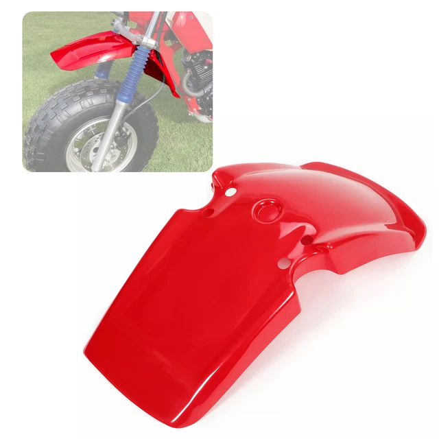 Red Plastic Fenders ATC200X Red ABS Plastic Front & Rear Fender Set For Honda ATC200X 3-Wheeler (1983-1985) Honda 200x Atc - Foto 11