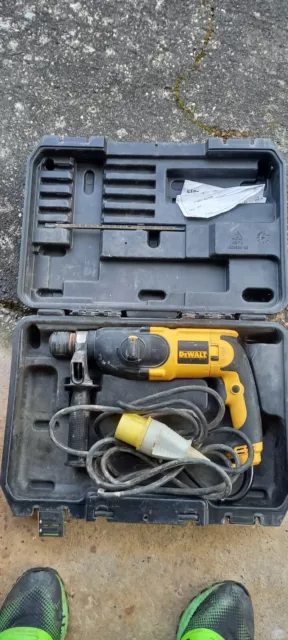 DEWALT D25133K-LX 26mm 110V 2Kg SDS Plus 3 Mode Hammer