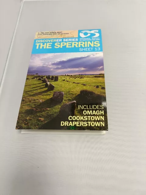 Discoverer Series OS Map The Sperrins Sheet 13 Scale 1 : 50 000