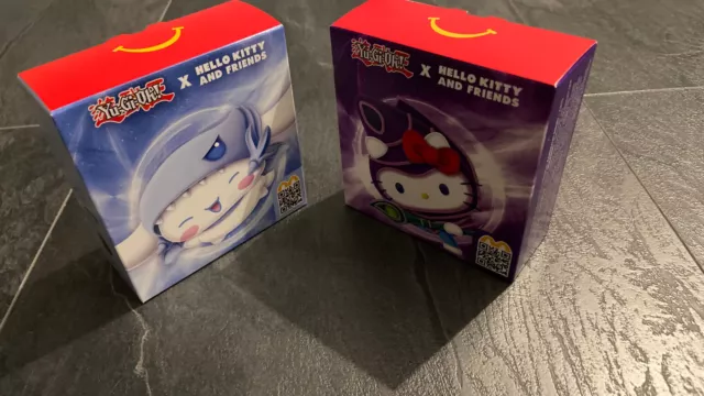 YU-GI-OH X HELLO Kitty McDonald's Happy Meal - Set of 2 Dark Magician ...