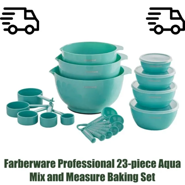 Farberware Professional 23-piece Gray Mix and Measure Baking Set 