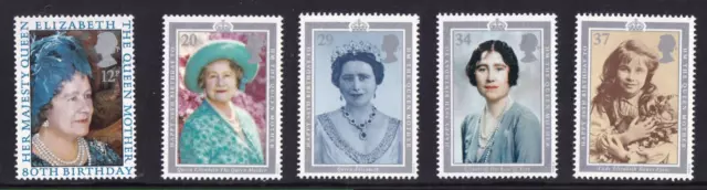 Thematic stamps  QUEEN MOTHER commonwealth & Great Britain small collection MNH