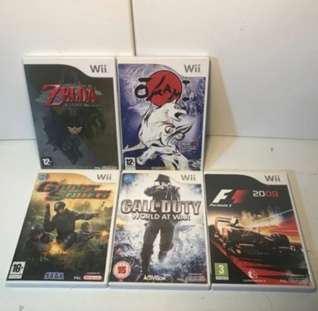 nintendo wii games bundle joblot