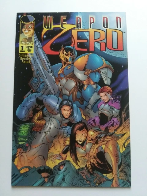 Weapon Zero (1995 series) #1 in High Grade condition. Image Comics
