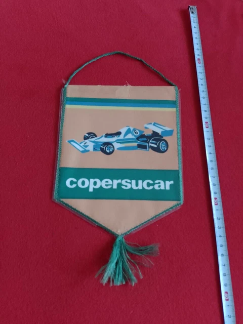 Alter Automobil-Wimpel: Formel 1 – Das Copersucar Fittipaldi FA5 – F1-Team