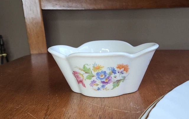OLD IVORY SYRACUSE CHINA SHARON Sugar Bowl Lobed Packet Holder OPCO  EUC