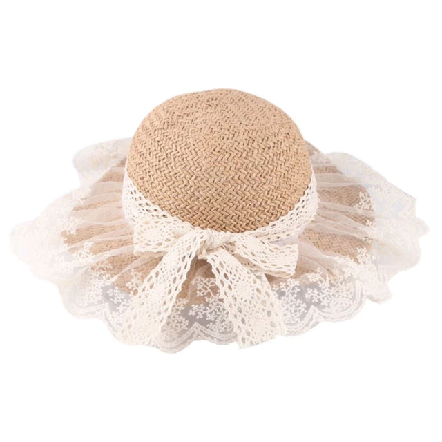 Viaggio estivo bambino bambina erba cappello da pesca ombra traspirante raffreddamento