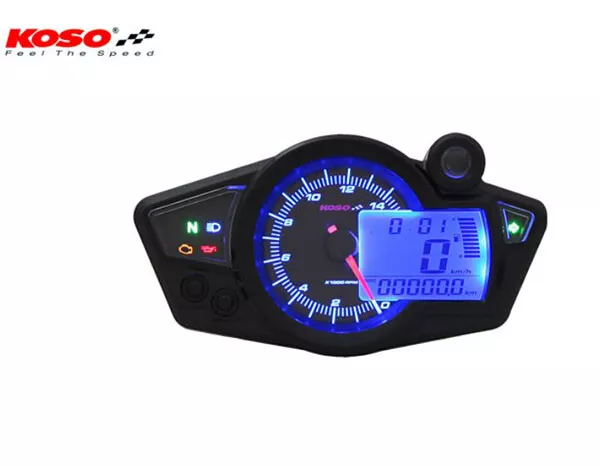 RX1N GP Style BA011210 Koso Tachometer schwarz blau beleuchtet ABE deutsch