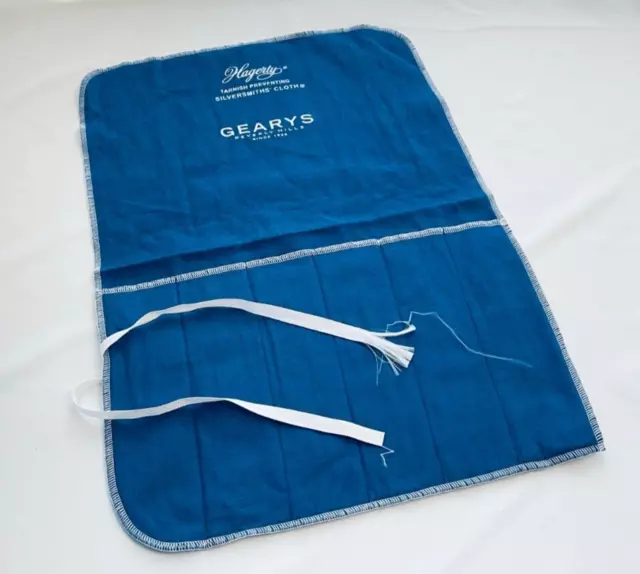 Hagerty Silversmiths Anti-Tarnish Cloth 6 Piece Silver Place Setting Storage Bag