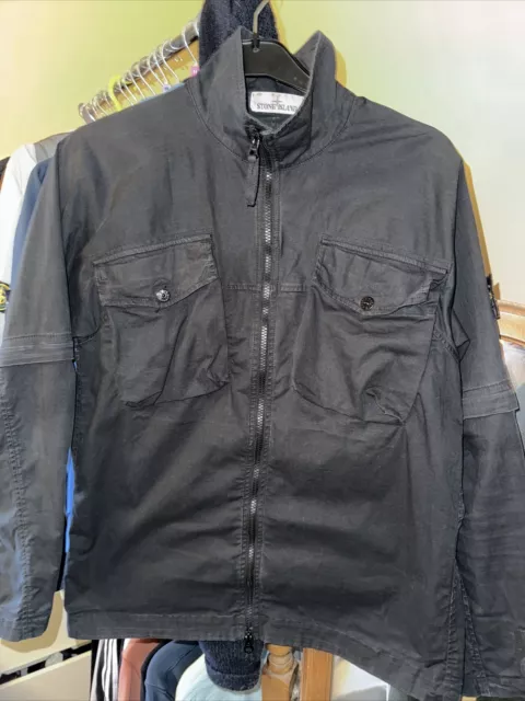 Stone island ss19 overshirt hot sale