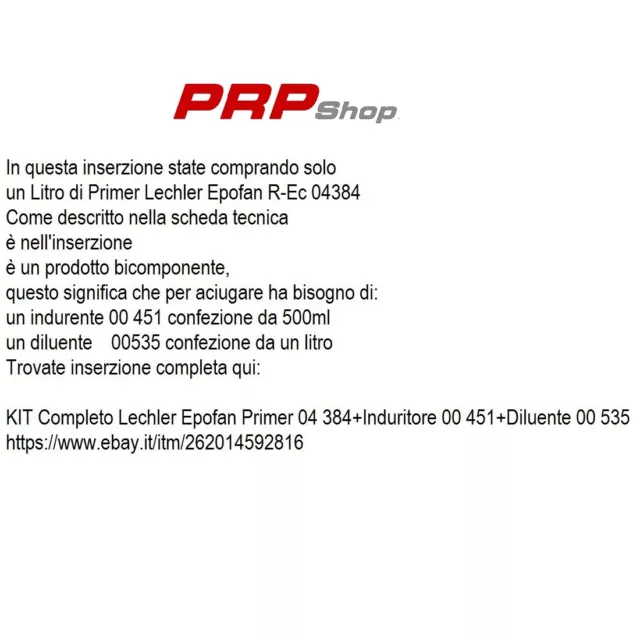 Primer Lechler Epofan R-Ec 04384 Antiruggine per Superfici Metalliche e PRFV 3