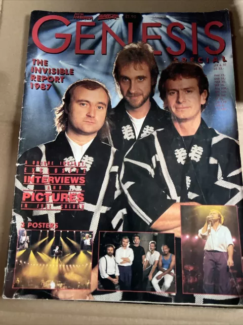 Genesis- Metal Hammer Special 65 Pages With  3 Posters