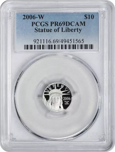 2006-W $10 American Platinum Eagle PR69DCAM PCGS