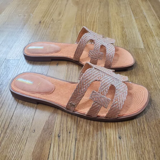 Sam Edelman Women's Bay Sandals Sz 9.5 Slip On Slides (TD1)
