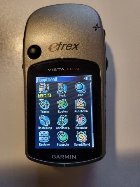 GPS Garmin ETrex Vista - Portable Randonnée Pêche Géocaching - Occasion Bon état